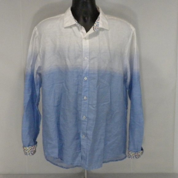 Bugatchi Other - Bugatchi XL Shaped Fit Linen Oxford Shirt